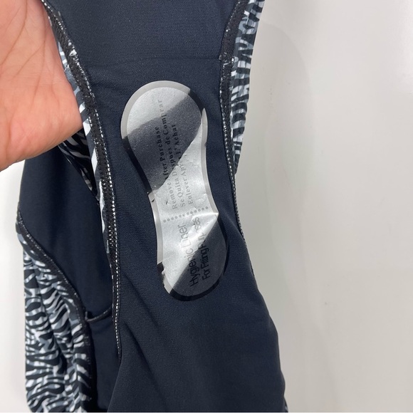 NEW Nicole Miller Skirt Swimsuit Bottom Black Zebra Print Women's Size XL - Picture 8 of 9